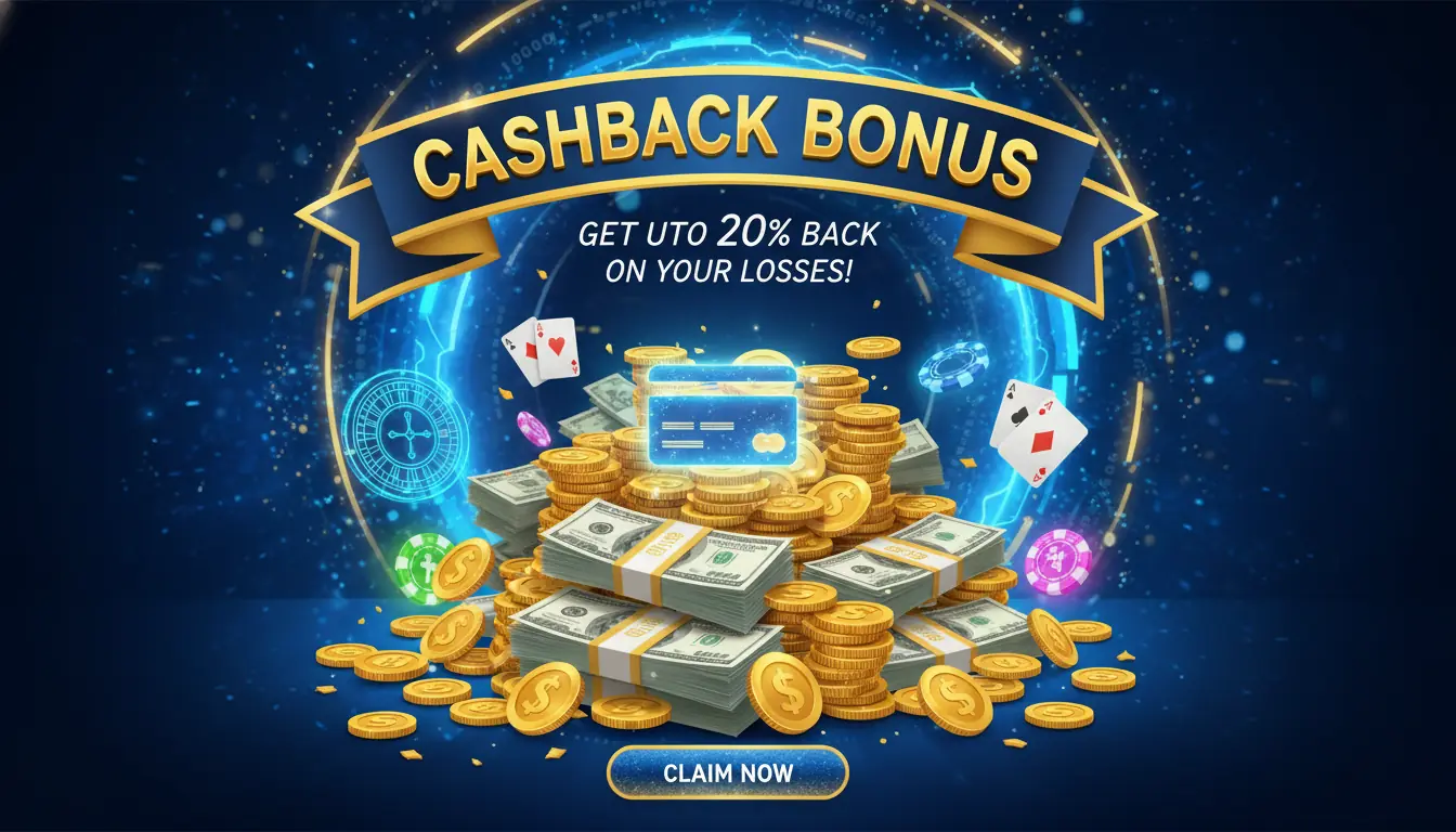 Wild casino cashback bonus