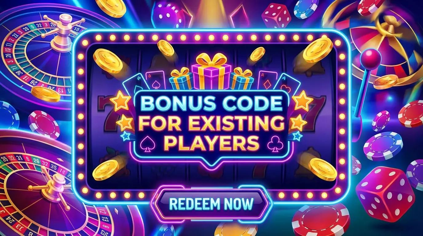 Wild existing player bonus code