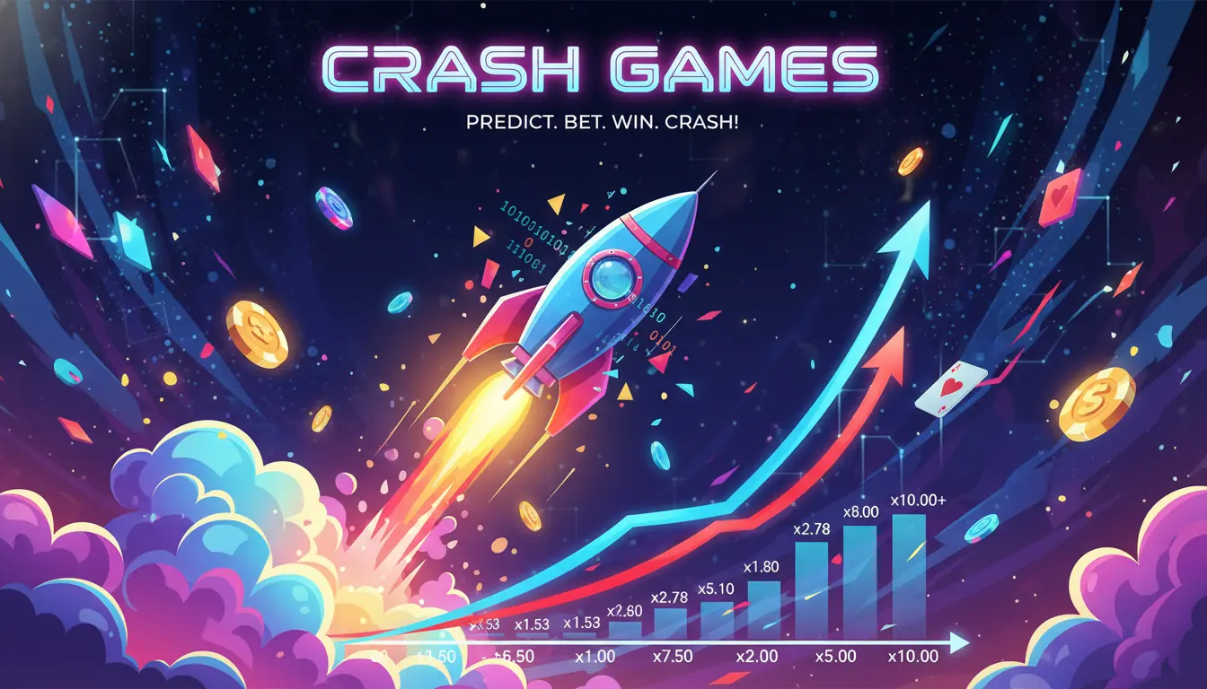 Wild crash games
